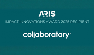 ARIS award banner for Collaboratory